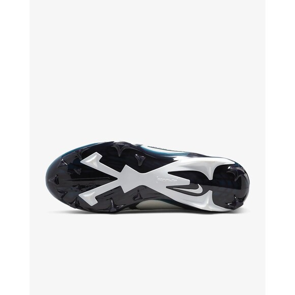 New Nike Alpha Menace Elite 3 White Black College Navy CT6648-102 Men's Sz 9 - Picture 6 of 11